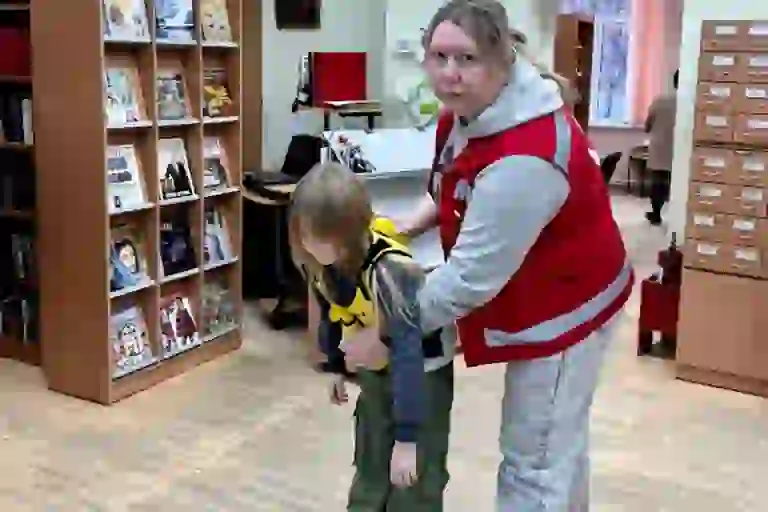 Мастер-класс по первой помощи для школьников в Рузском филиале