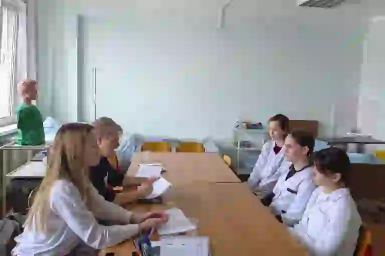 Встреча с представителями Детского клинического центра им. Л.М. Рошаля в Московском областном медицинском колледже