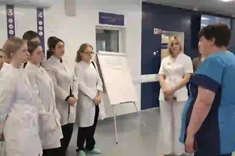 Студенты выпускных групп посетили Егорьевскую больницу в рамках профориентации