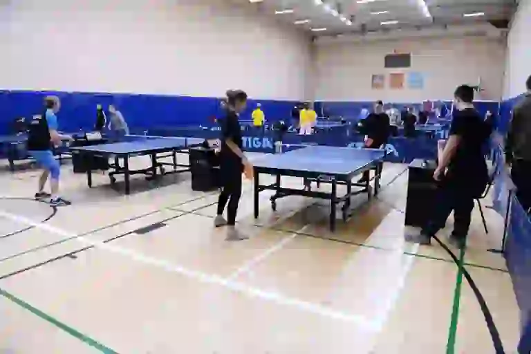 Команда Коломенского филиала показала отличные результаты на соревнованиях по настольному теннису