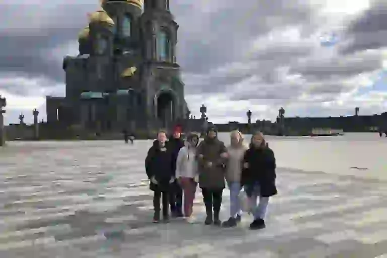 Студенты Рузского филиала посетили военно-патриотический парк «Патриот»