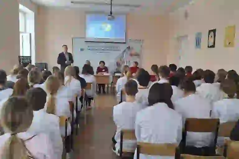 Встреча студентов с представителями Сергиево-Посадской больницы