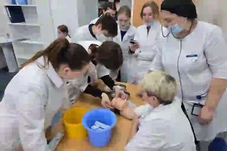 Экскурсия студентов Орехово-Зуевского филиала в Московский областной клинический противотуберкулезный диспансер