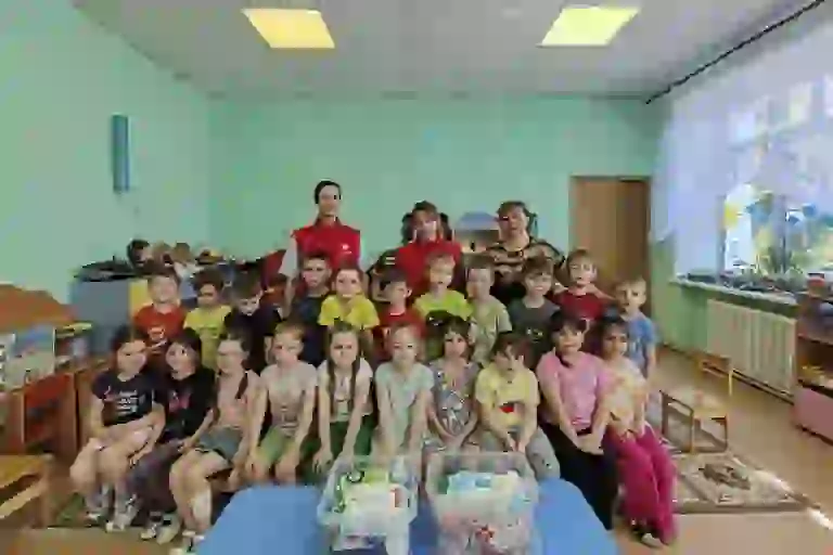 Волонтёры-медики Наро-Фоминского филиала провели мастер-класс по основам здоровья для дошкольников