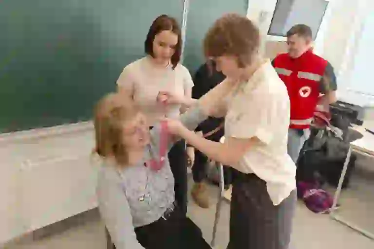 Мастер-класс по оказанию первой помощи в Подольске