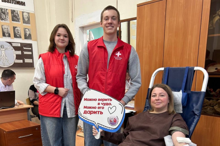 В Московском областном медицинском колледже прошла акция «День донора»