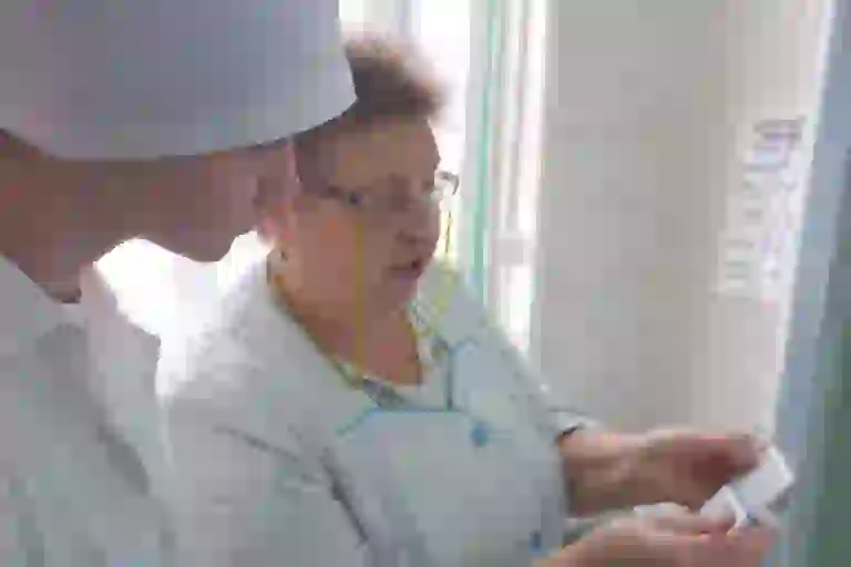 Студенты медицинского колледжа посетили больницу в городе Рошаль