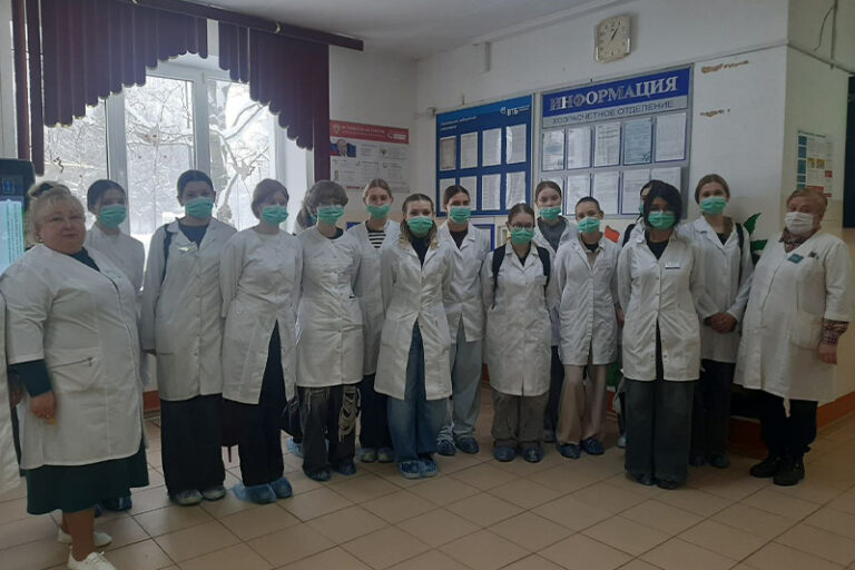 Студенты Сергиево-Посадского филиала посетили Детскую поликлинику № 1