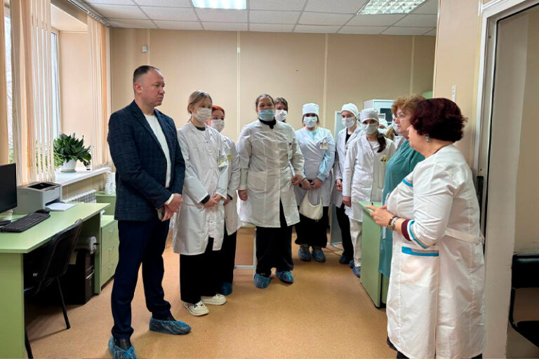 Студенты Орехово-Зуевского филиала Московского областного медицинского колледжа посетили поликлинику № 2 Орехово-Зуевской больницы