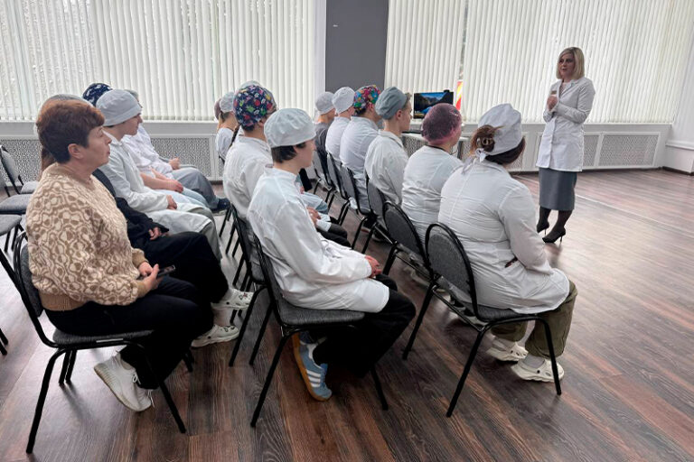 Профориентационный визит студентов Егорьевского филиала в Егорьевскую больницу