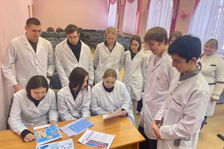 Классные часы по вопросам сохранения здоровья и безопасности прошли в Рузском филиале Московского областного медицинского колледжа