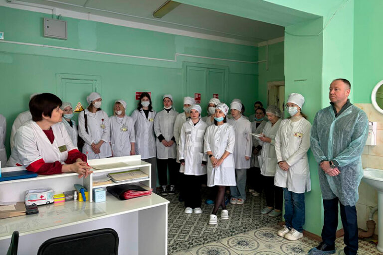 Экскурсия студентов в Орехово-Зуевскую больницу