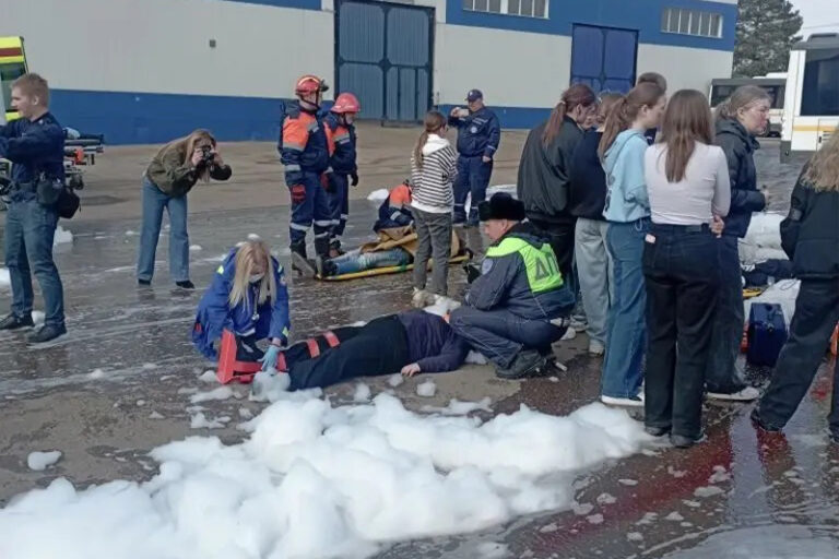 Студенты Мещерского филиала приняли участие в межведомственных учениях «Автобус»