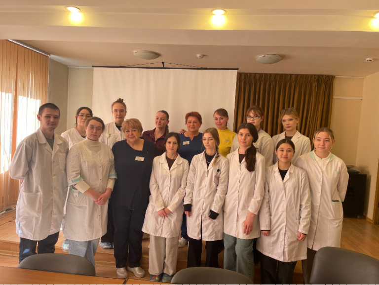 Встреча студентов с представителями Щелковской больницы