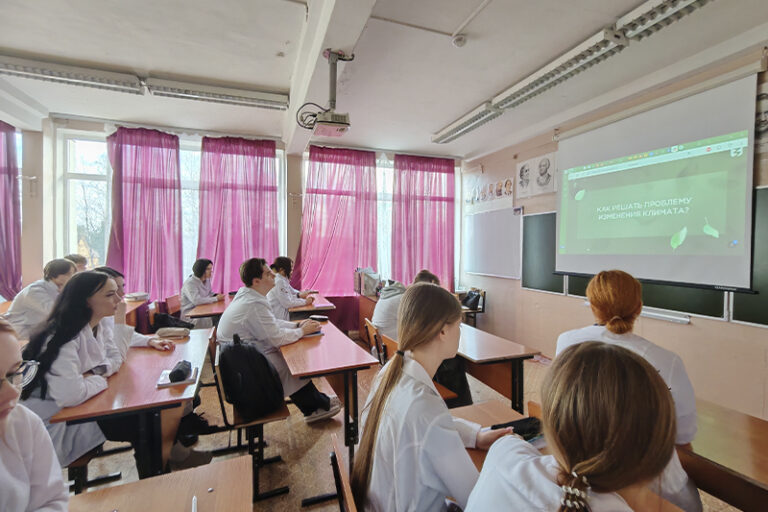 В Московском областном медицинском колледже прошли мероприятия, приуроченные ко Всемирному дню Земли