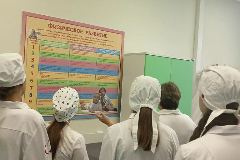 Студенты Шатурского филиала познакомились с работой детской поликлиники